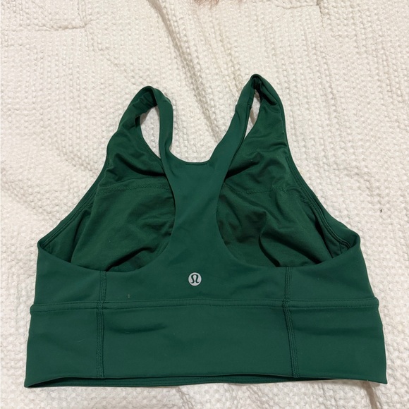 lululemon athletica Other - lululemon athletica Deep Green Sports Bra